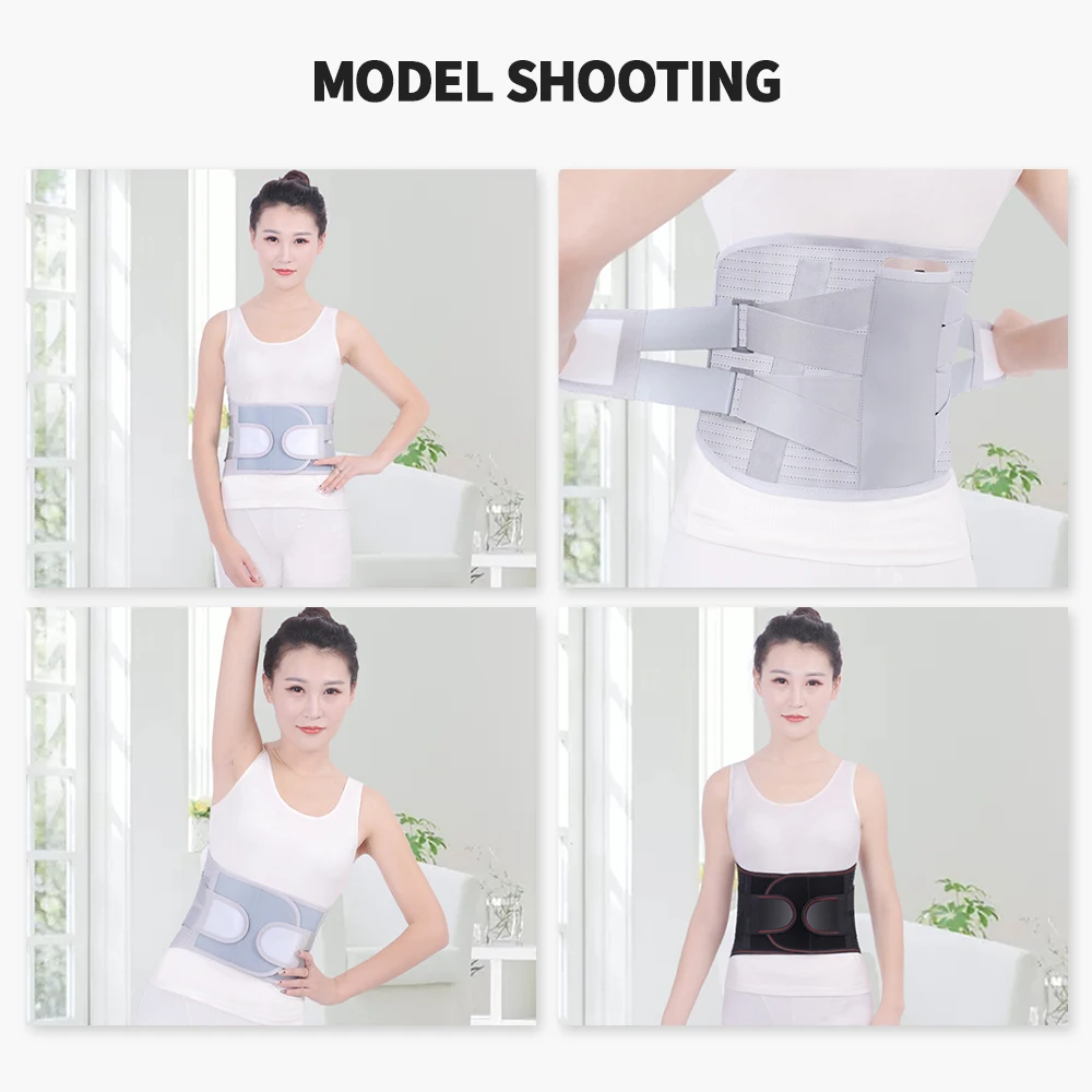

New Self-heating Steel Plate Support Waist Belt Slimming Tourmaline Warm Lumbar Back Brace Belt Train Protection Dropshipping
