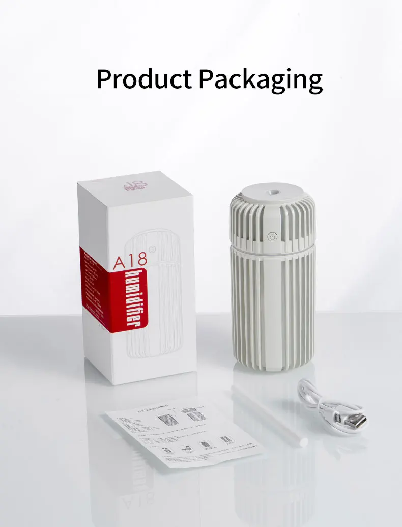 Ультразвуковой увлажнитель-диффузор для ароматерапии 230 мл | Компьютеры и офис