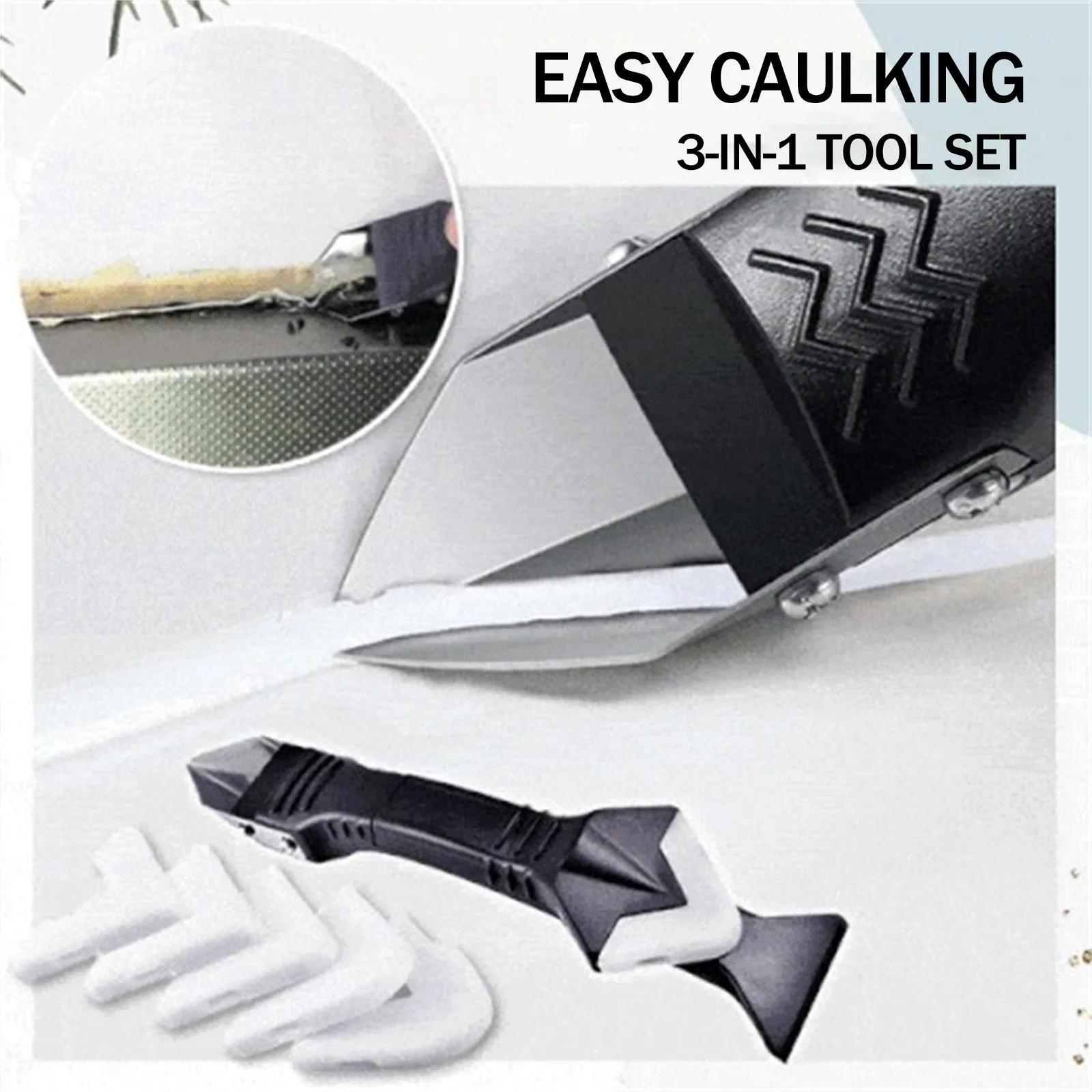3in1 двери силиконовый герметик разбрасыватель удобрений Шпатель скребок цемент