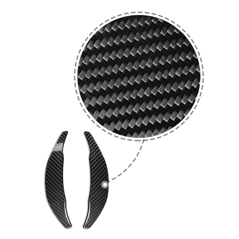 Автомобильный рычаг переключения передач на руль из углеродного волокна для