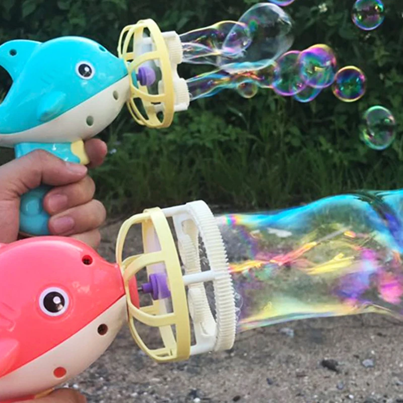Детская машина воздуходувка для мыльных пузырей электрическая мини игрушка
