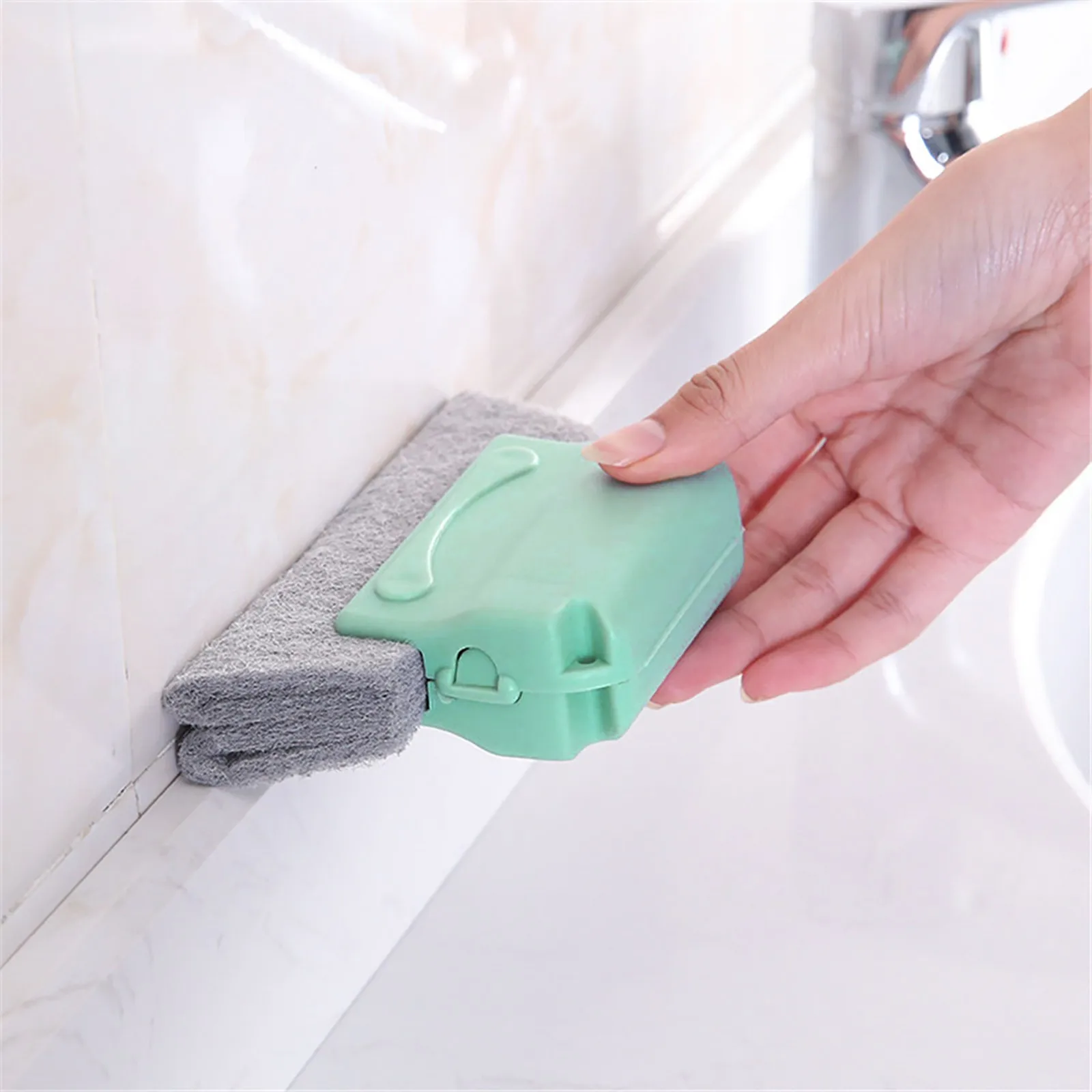 

Window Frame Door Groove Cleaning Brush Kitchen Decontamination Brush Brosse Toilette Silicone Myjka Do Okien Magic Brush