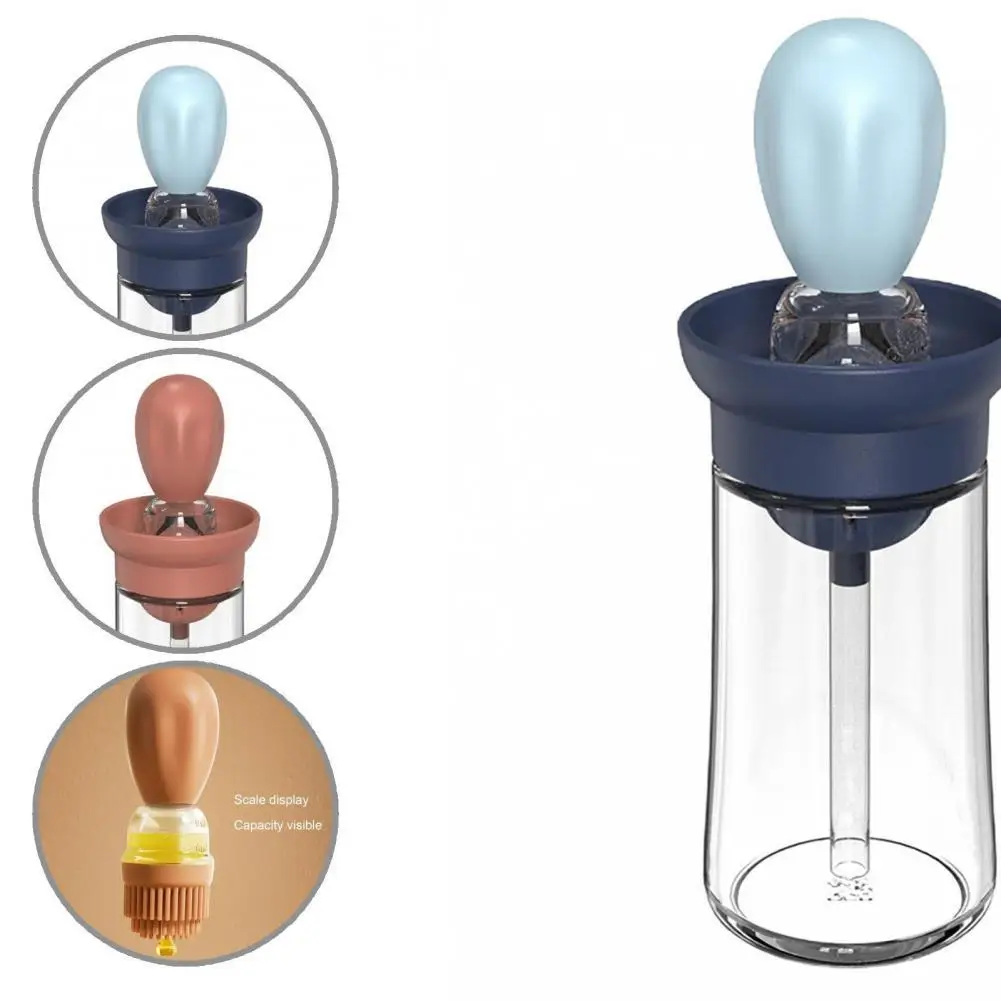 

Clear Scale Temperature Resistance Barbecue Meat Oil Container Bottle Cooking Gadget