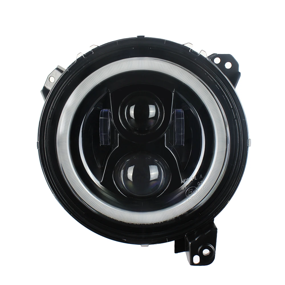 Hi ближнего света лампы 110 Вт с белым углом глаза фары для jeep wrangler JL 2018