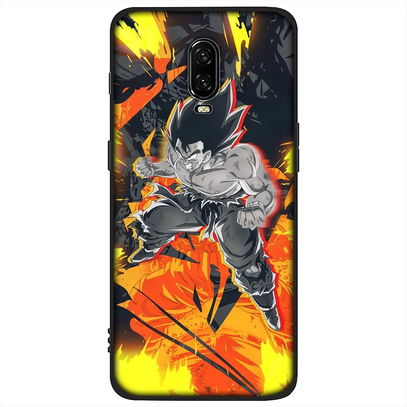 IYICAO аниме DRAGON BALL Z DBZ Goku Мягкий Силиконовый ТПУ Черный чехол для телефона OnePlus 7T 7 Pro