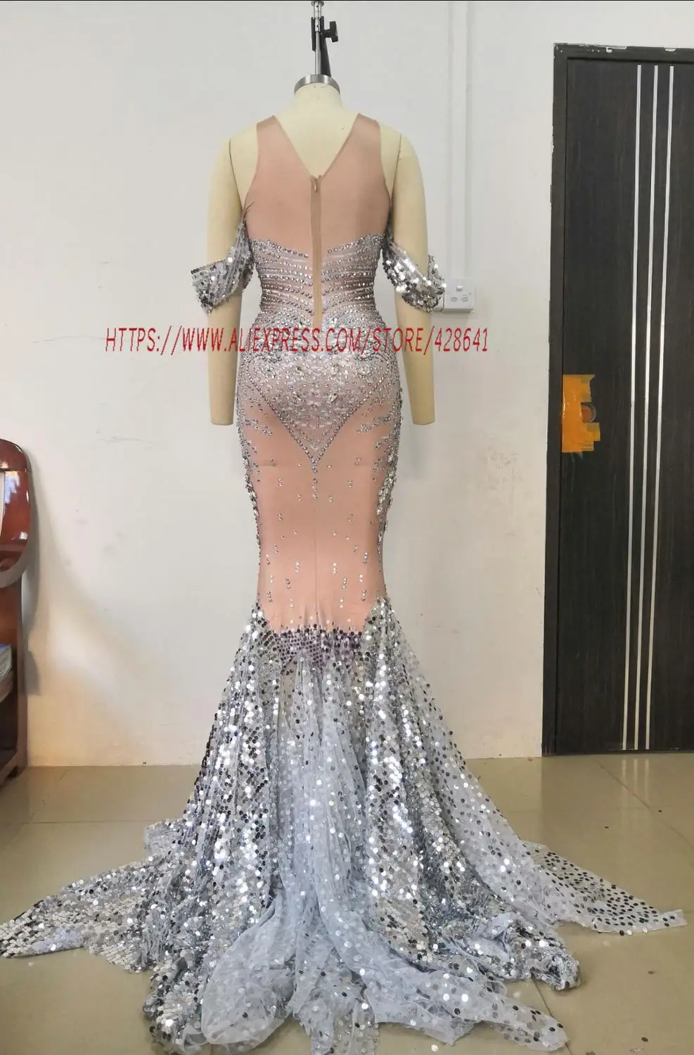 Высокая эластичность кристаллы сексуальные женские полные стразы стиль DJ DS