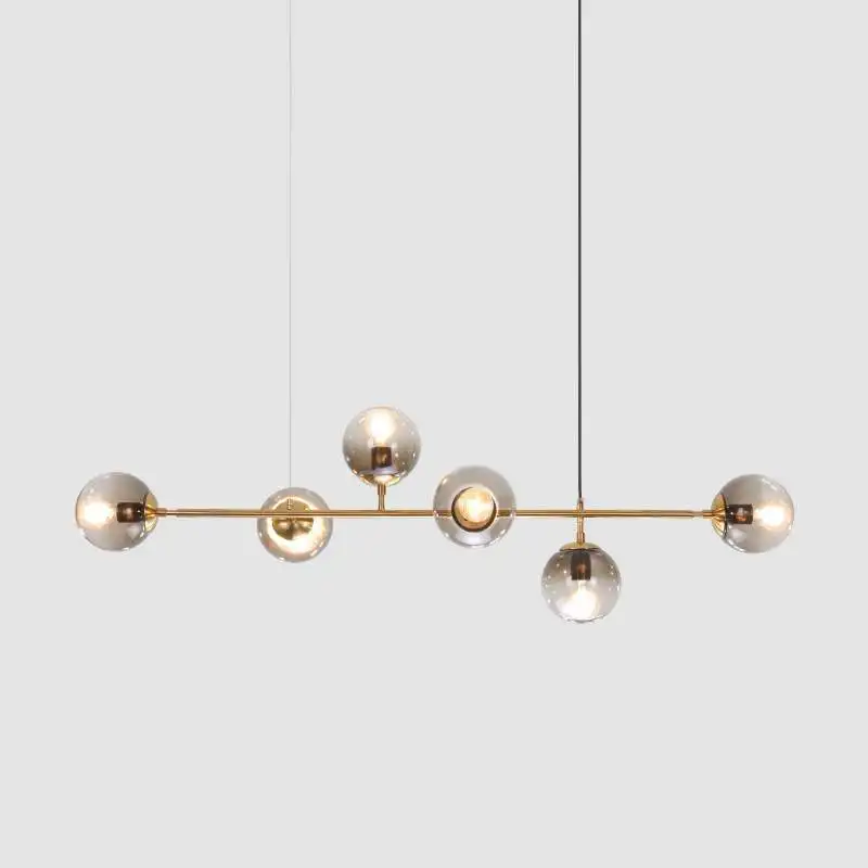 

nordic crystal glass ball led light chandelier lighting modern led chandelier cocina accesorio modern led chandelier bedroom