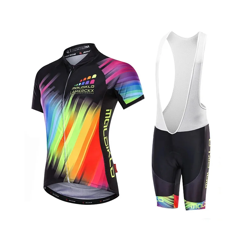 

Женская летняя велосипедная футболка, комплект с коротким рукавом, быстросохнущая дышащая одежда для езды на горном велосипеде