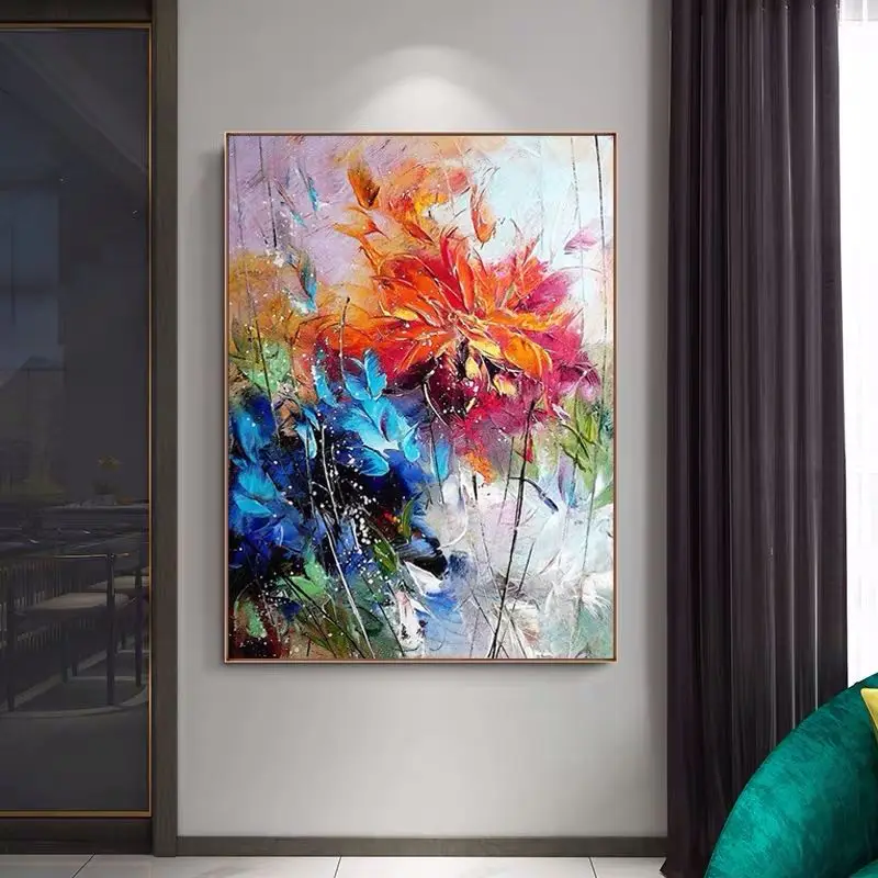 Goedkoop Bloem Muur Canvas Schilderijen Muur Pictures Abstract Figuur Schilderijen Kunst Poster Thuis Decoratie Voor Woonkamer Portret Art