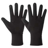 hot selling all weather outdoor touchscreen gloves fleece lined windproof non slip warm winter sport gloves
