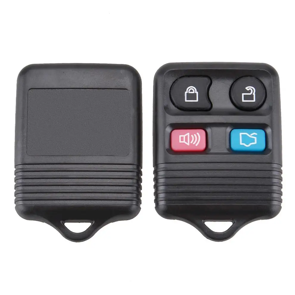 Черный 4 кнопки автомобильный бесключевой доступ Замена дистанционного ключа
