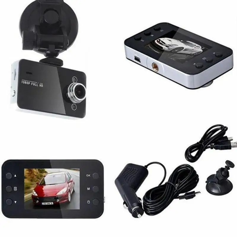 2.7Inch FHD 108P Car DVR Black Dashboard Night Vision Camera Video Recorder Loop Recording Mini Dash Cam DVRs | Автомобили и