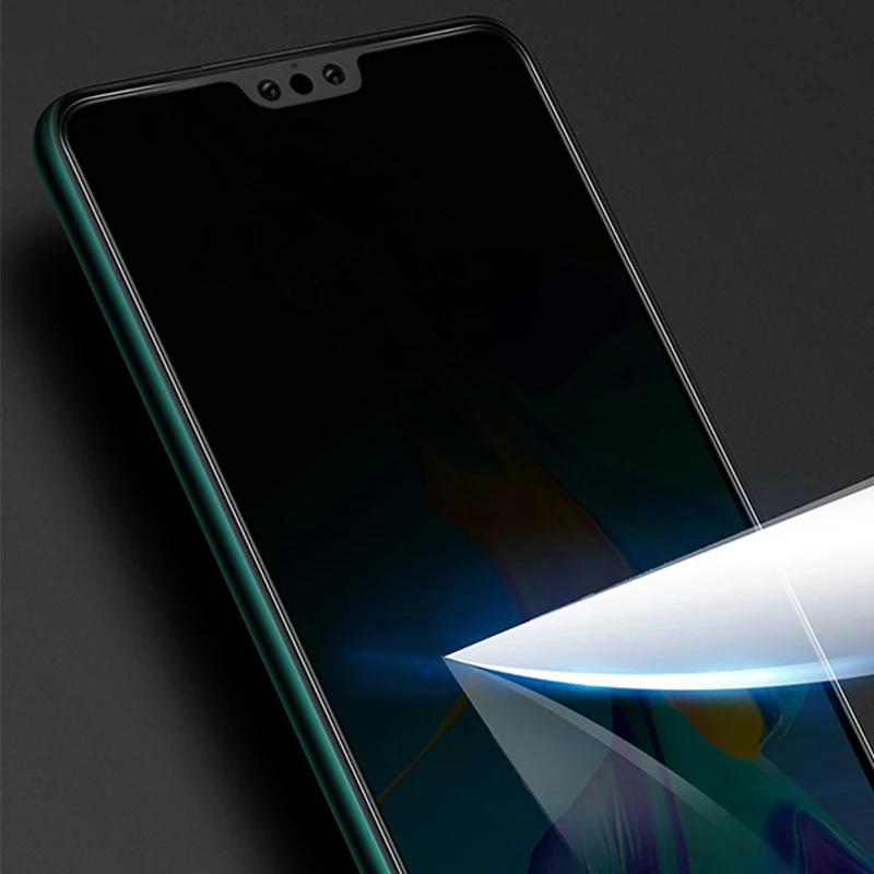 Закаленное антишпионское стекло для Huawei P40 Lite Защитная пленка экрана в полной