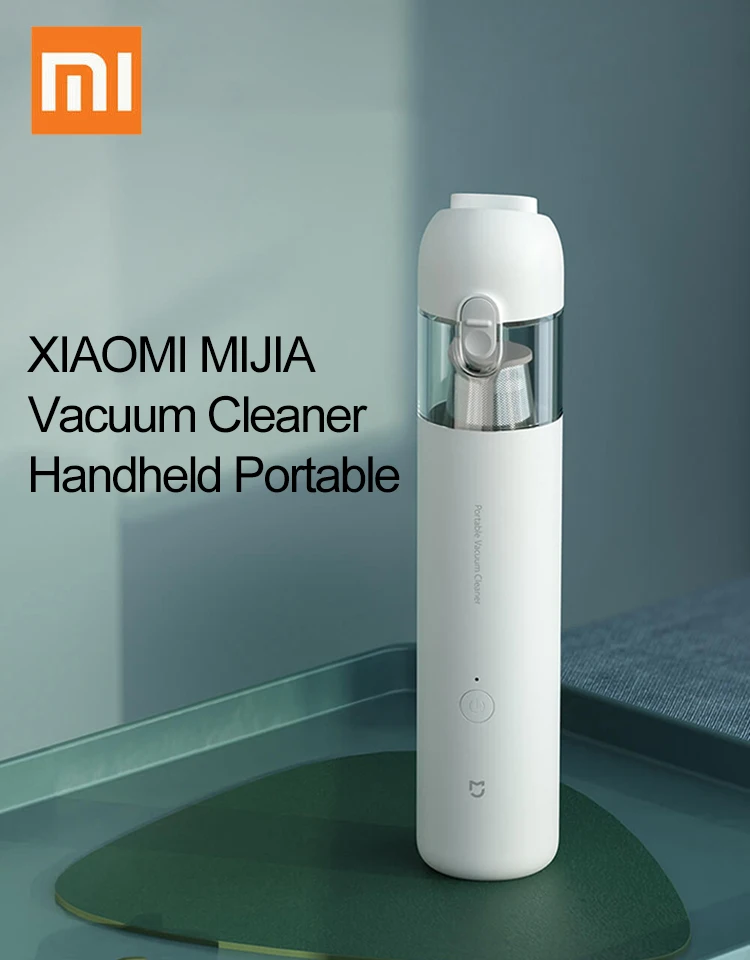 

Original XIAOMI Mijia Handheld wireless vacuum cleaner Portable EU Version Home Car Vacuum Cleaner 120W Strong Suction Vacuum