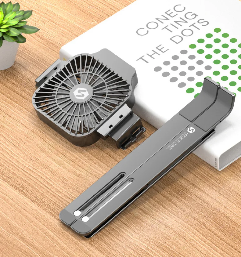 Складная подставка для ноутбука 10 17 дюймов с охлаждающим вентилятором