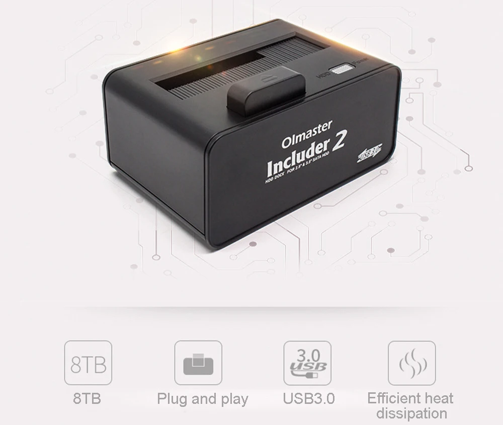 2 5/3 5 дюймов SATA HDD/SSD USB3.0 Внешний интерфейс жесткого диска для подключения