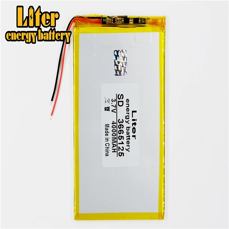 3 7 V 4000mah (полимерный литий ионный ') ионный' для 8 дюймов 9 дюймовый планшетный ПК