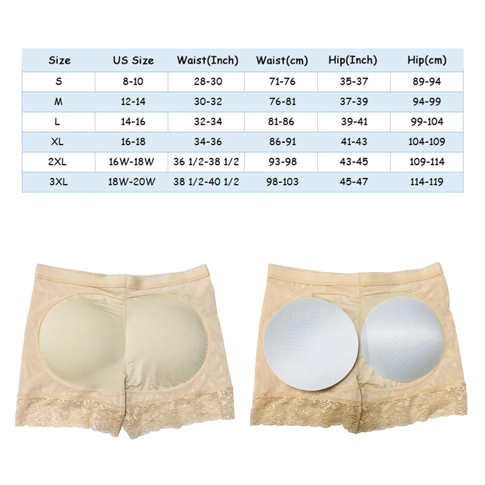 

Butt Enhancer Women Butt Shaper Padded Butt Lifter Panties Push Up Shorts Hip Enhancer Fake Hip Shapwear Underwear Briefs Pants