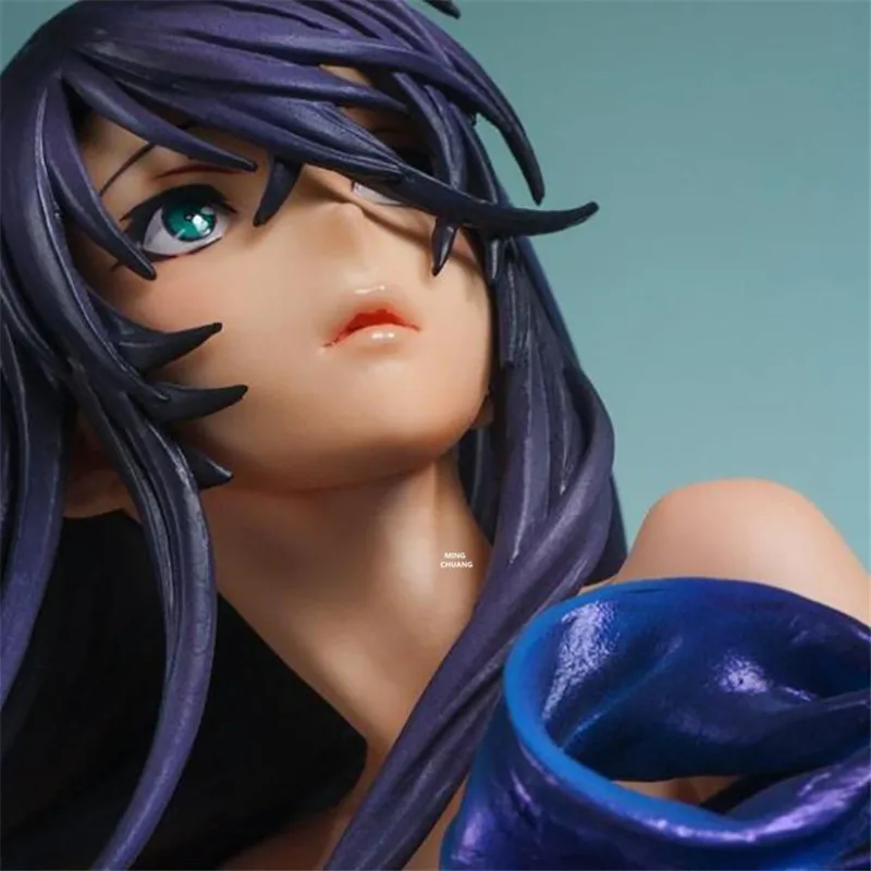 " Аниме сексуальные фигурки Ikkitousen Kanu Unchou GuanJie украшения ПВХ фигурка Коллекционная модель игрушечная коробка 24 см V182