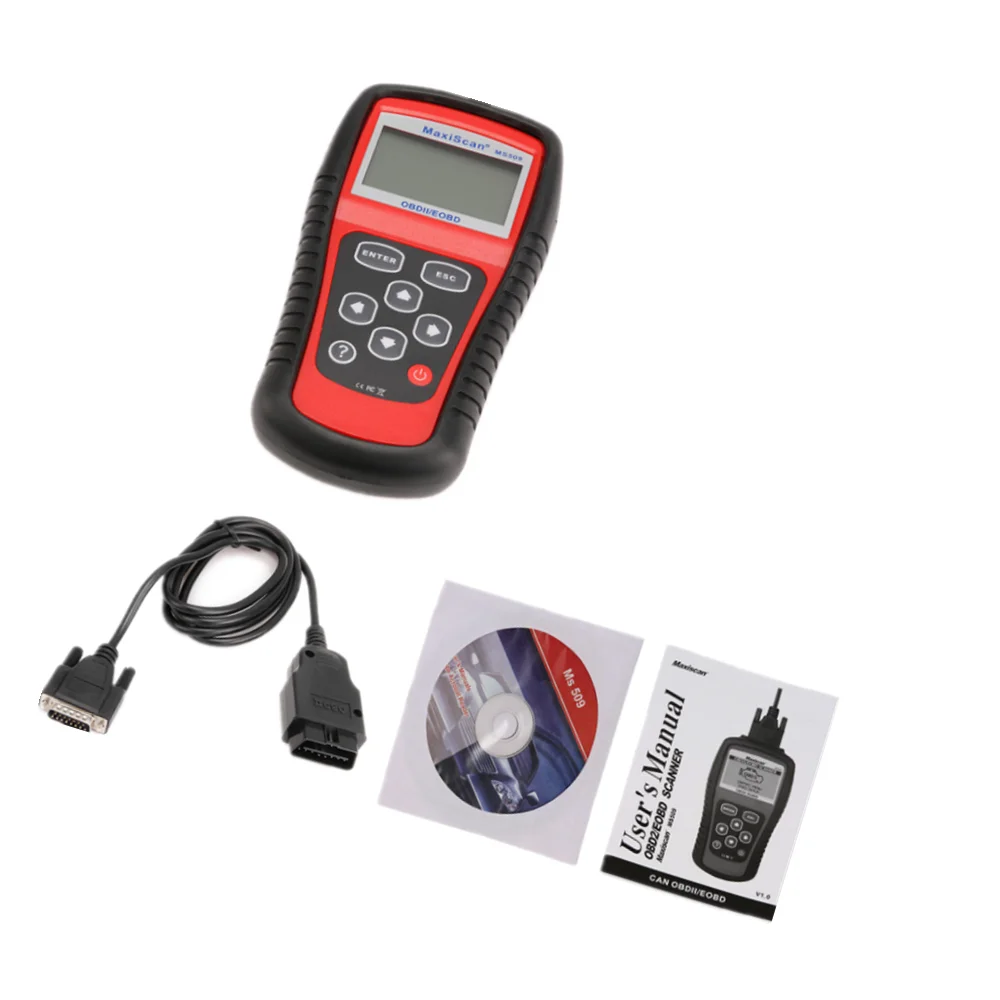 Для Autel MaxiScan MS509 OBD2 неисправности двигателя диагностический сканер авто