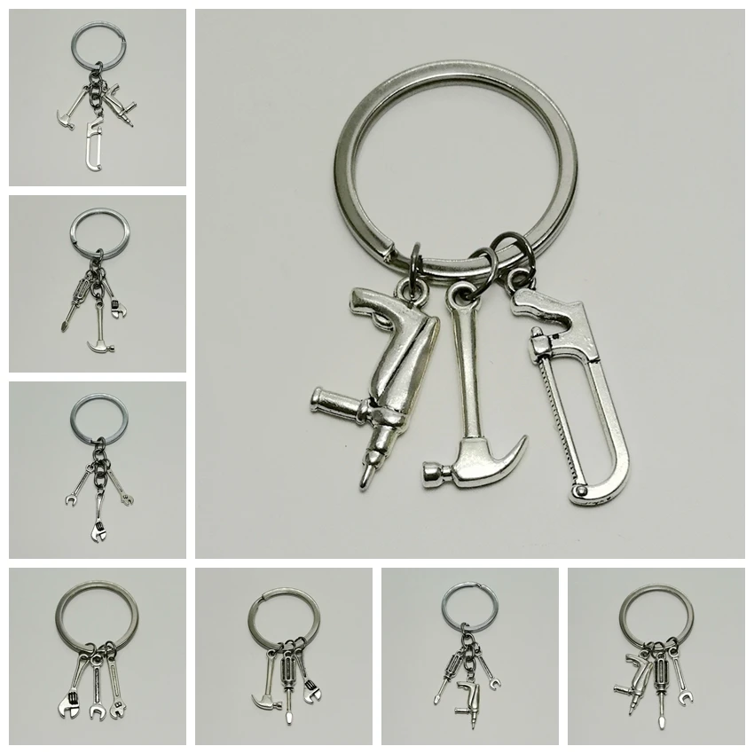 Мини ударная отвертка мини брелок для ключей подарок на день отца Мужской