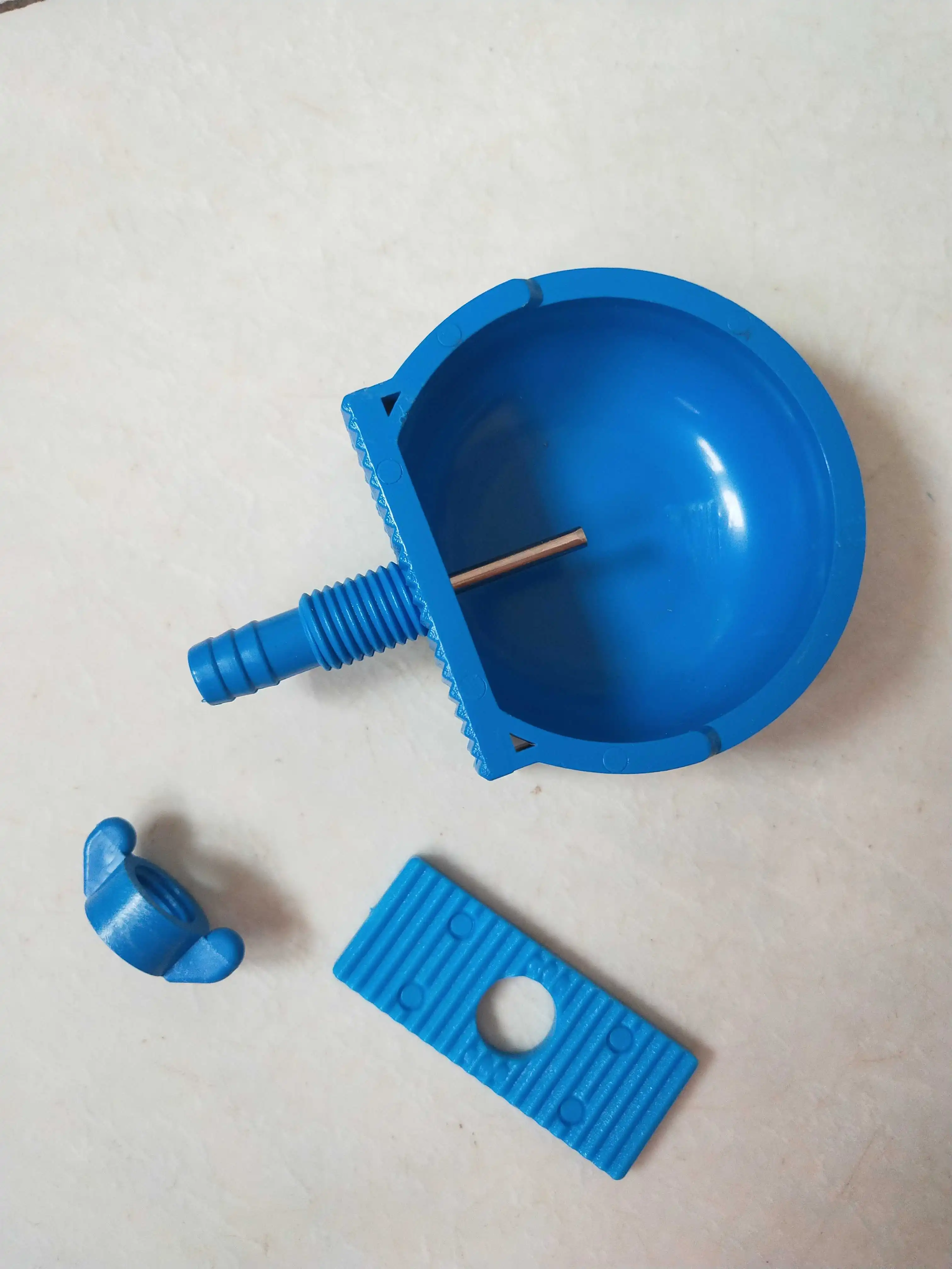 Соска для воды из меха кролика и лисы оборудование питья специальная миска