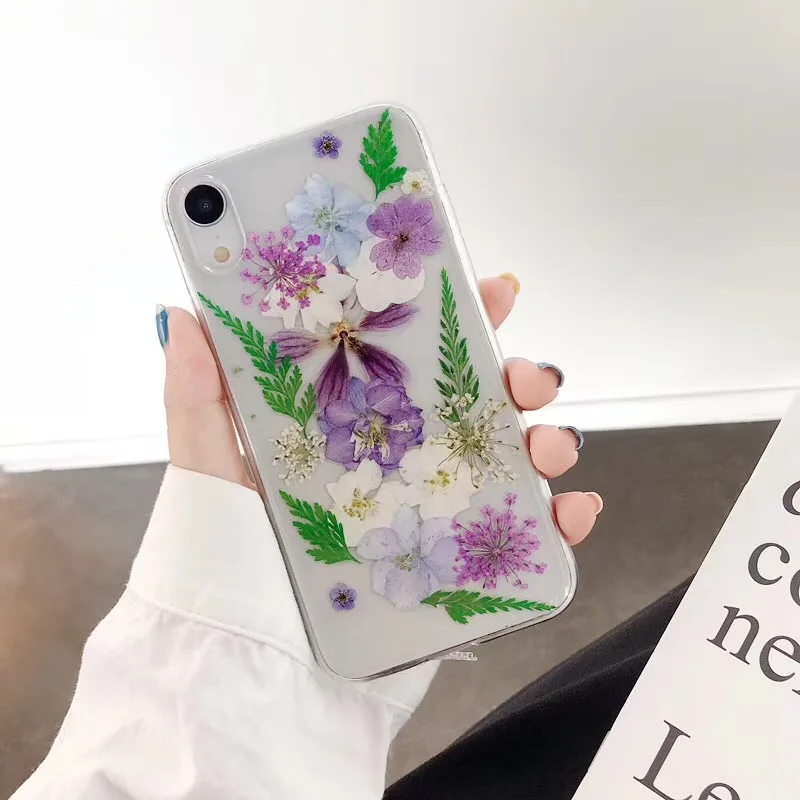 Чехол Tfshining для iPhone 11 Pro Max X XR XS 8 6 6s 7 Plus чехол ручной работы из ТПУ с прозрачными