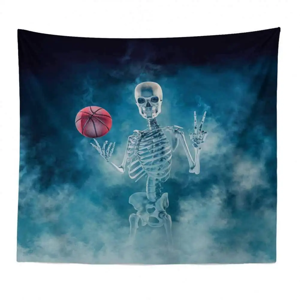 3D металлический сенсорный боксерский череп гобелен настенный Декор для спальни