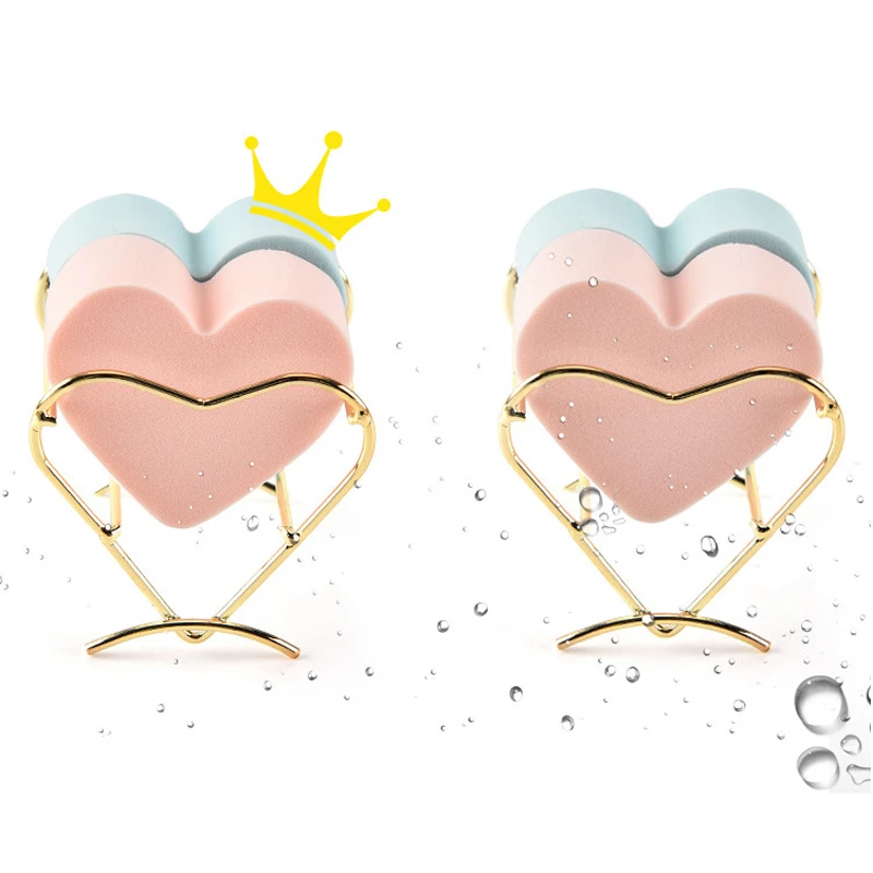 Подставка для пудры макияжа портативная держатель спонжа