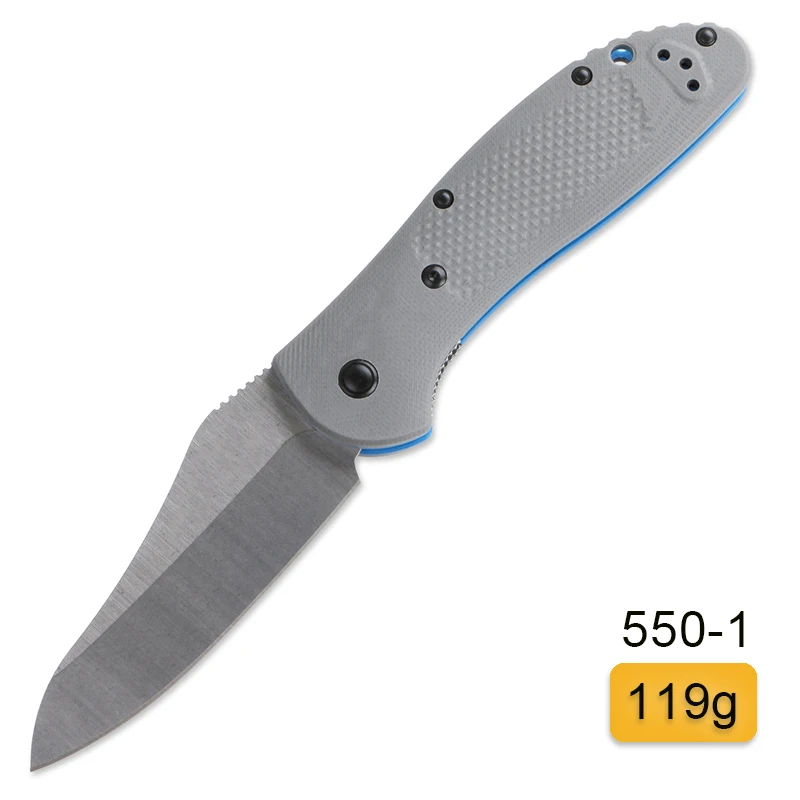 Thumb Hole Складной нож TIGEND BM551 Griptilian(3,4" сатин) CPM-20CV лезвие G10 ручка Открытый Кемпинг Карманный Охотничьи Ножи EDC инструменты - Цвет: Thumb Hole