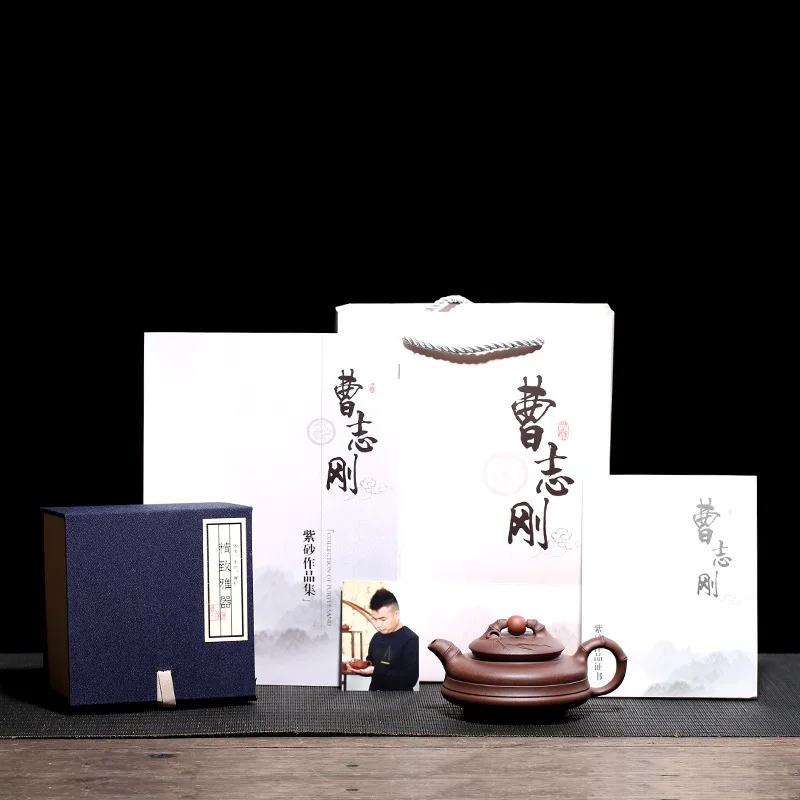 Yixing фиолетовый песок чайник Набор сырой руды грязь ручной работы кунг фу