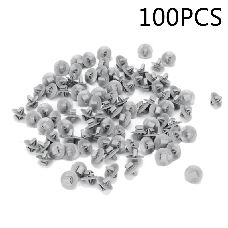 Автомобильные и автомобильные зажимы 100X серого цвета для Renault Trafic Opel Vivaro боковая