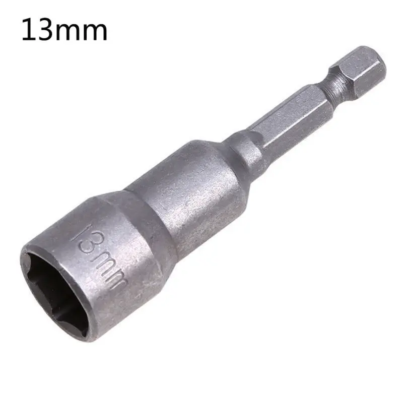 

1/4 8-19mm Hex Adapter Shank Repair Drill Bit Socket Magnetic Driver Air Sets