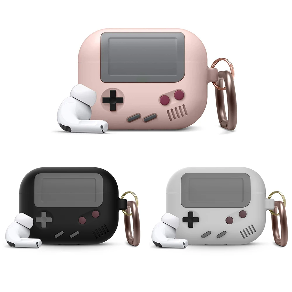 

Силиконовый чехол для наушников Airpods Pro, защитный чехол для Apple airpods 3, беспроводная Bluetooth 3D игровая консоль, противоударный чехол