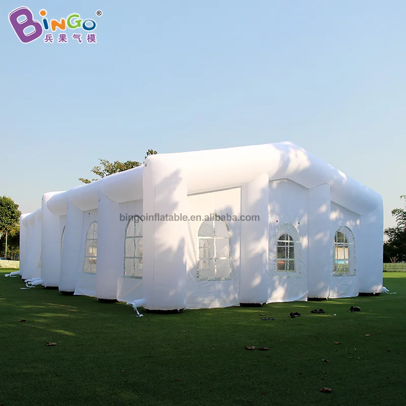 Индивидуальная надувная Свадебная палатка 10 х10 метров большая игрушечная для