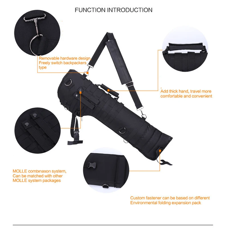 Длинный защитный чехол для оружия тактическая винтовка ножны армейская Военная