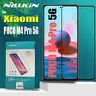 POCO M4 Pro 5G закаленное стекло для защиты экрана Nillkin 9H твердая прозрачная полная защитная стеклянная пленка для Xiaomi POCO M4 Pro