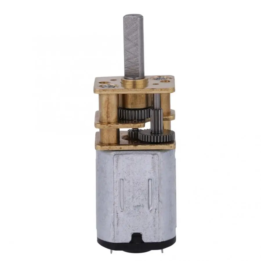 Новый редукторный электродвигатель постоянного тока N20 3 в 6 12 50 2000 об/мин с