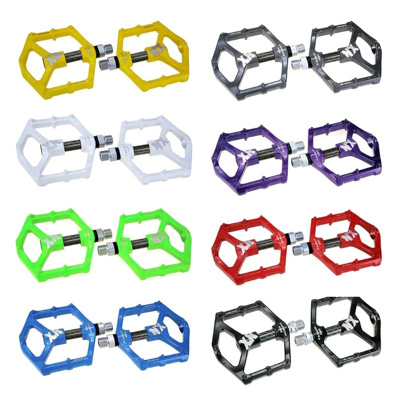

MTB Pedals Mountain Bike Pedals Wide 3 bearings Lightweight Magnesium Alloy Fiber Bicycle Platform Pedals for BMX MTB K3NC