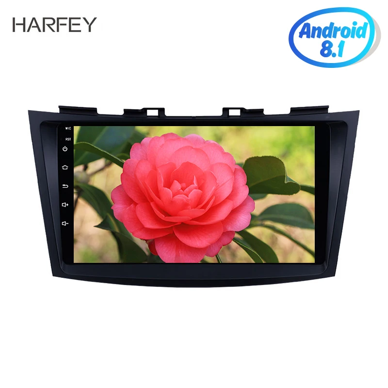 Автомагнитола Harfey на Android 8 1 для SUZUKI SWIFT 2011-2013 9 дюймов GPS аудио поддержка OBD2 DVR Bluetooth