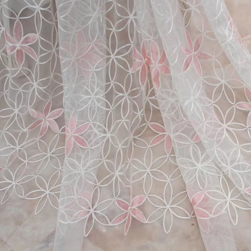 Высококачественные занавески из тюля с вышивкой 3d для спальни гостиной | Дом и