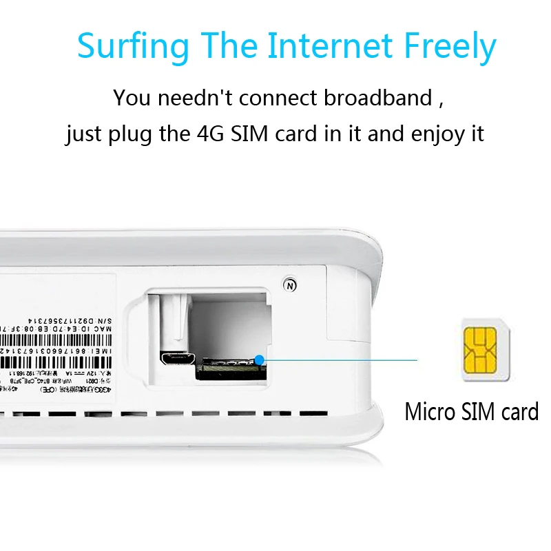 Wi-Fi- DongZhenHua D921, 300 /, 4G, LTE, CPE