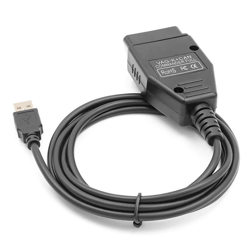 VAG K + CAN Commander 1 4 FT232RL кабель OBD2 Диагностика через и K-Line для VW/SEAT/SKODA/AUDI автомобильные