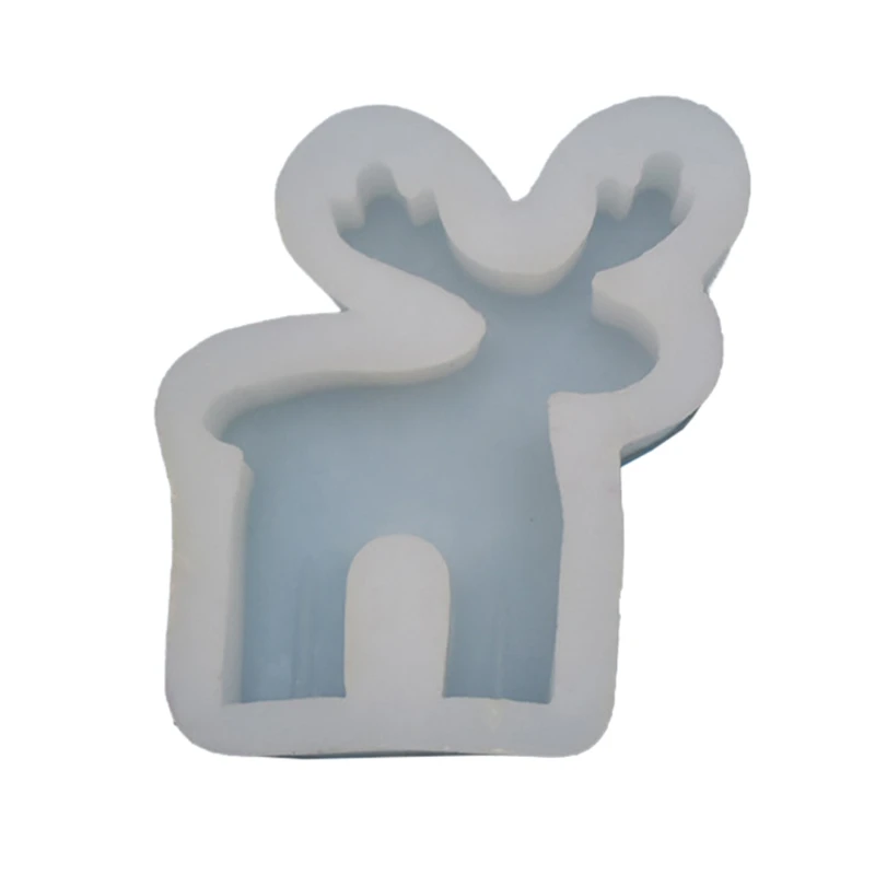 

Christmas Elk Decorations Epoxy Resin Mold DIY Ornaments Casting Silicone Mould