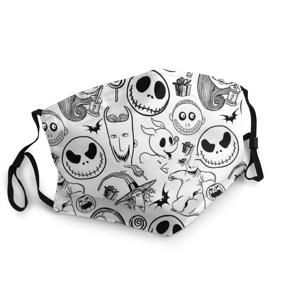 Хэллоуин Джек О фонарь игра-головоломка маска для лица Кошмар перед Рождеством