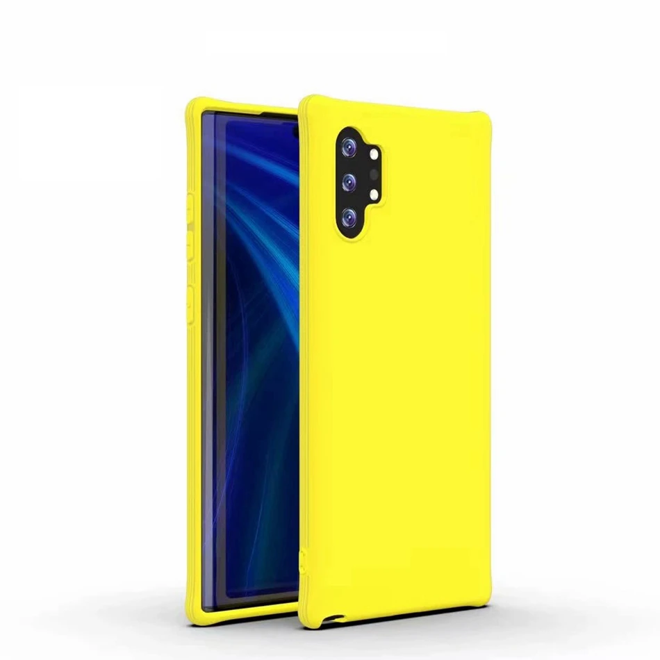 Для samsung S10 Plus S10E Note10 Pro силиконовый чехол шелковистый мягкий сенсорный для Galaxy A10