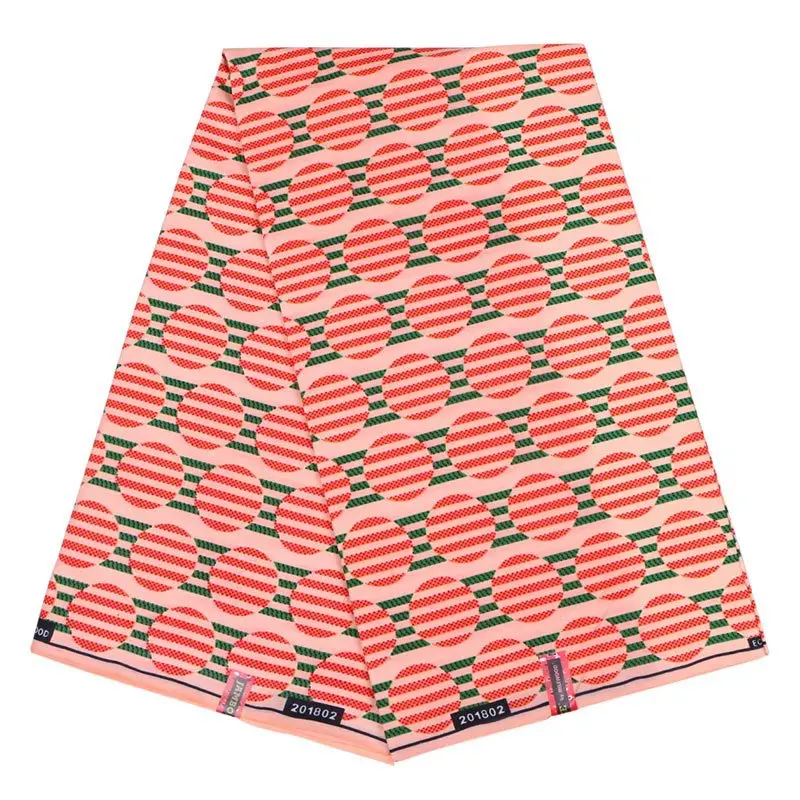 

2019 Latest Arrivals Sweet Printed Pink and Yellow Dots Holland Fabrics for DIY Swewing
