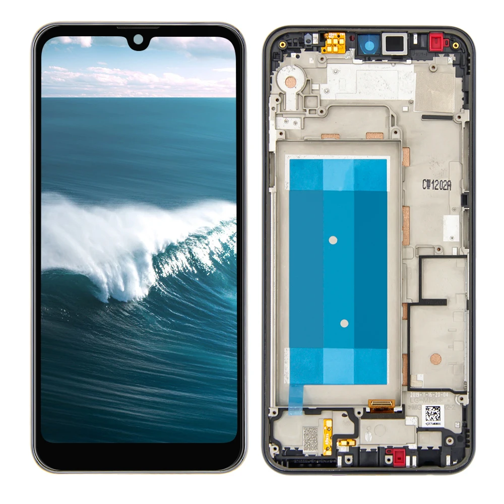 

Сенсорный ЖК-экран с дигитайзером в сборе и рамкой для LG Q60 X525ZA X525BAW X525HA X525ZAW / LG X6 2019 LMX625N X625N X525