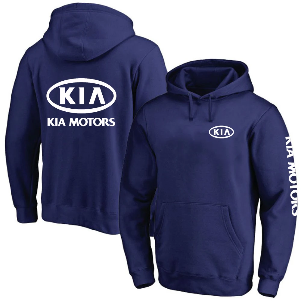 

Unisex Men Kia Motors Car Logo Spring and Autumn Hoodies ize Pullover Fleece Cotton Sweatshirts Casual Male Fashion Print Tops