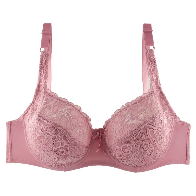 Бюстгальтер женский кружевной с чашкой пуш-ап мягкий Бралетт на косточках